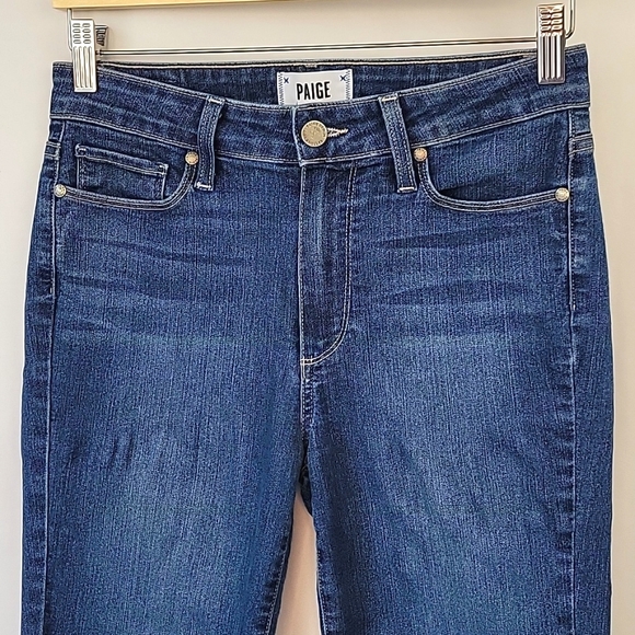 PAIGE Hoxton Ankle Jeans Faye Wash Size 27 - Picture 5 of 16